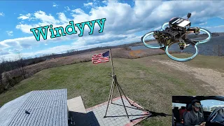 GepRC Cinebot 30 in Crazy Wind Test