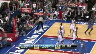 Kevin Durant 37 points (nice alley oop) vs Philadelphia 76ers full highlights 11/24/2012 HD