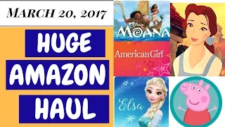 AMAZON Haul!!!Elsa, Frozen, Moana, Beauty & the Beast - and much more!