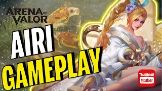 Airi Slayer Lane Pro Gameplay | Sakura Fubuki Skin | Arena of Valor - Liên Quân Mobile #arenaofvalor