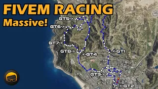 Massive Multi-Class Race! 142 Cars Across 8 Classes - GTA FiveM Racing №63