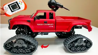 RC Fastest Traxx Belt Car With HD Camera Unboxing & Testing  - Chatpat toy tv