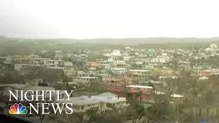 Devastated Island Off Puerto Rico Desperate For Aid | NBC Nightly News
