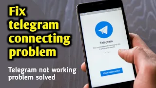 HOW TO FIX TELEGRAM CONNECTING PROBLEM🔥
