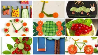 super salad decoration|cucumber 🥒 carrot 🥕 tomato 🍅 Salad|Amazing vegetables carving easy ideas