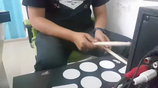 Something Just Like This: Roll Up Drum Cover Tutorial.