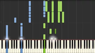 Time - Inception - Hans Zimmer [Piano Tutorial] (Synthesia)