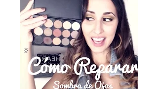 Cómo Arreglar Sombra de Ojos Rota | Cómo reparar Polvo Compacto