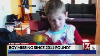 Boy missing since 2011 found?