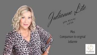 Jon Renau JULIANNE Lite wig review| 12FS8 | Comparison to original Julianne | Smartlace Lite