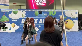 220821 Kep1er Random Dance Play KCON LA 2022 FanCam