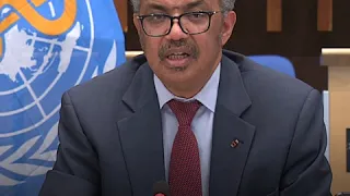 Dr Tedros talks about the threat of vaccine nationalism