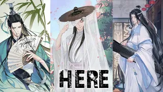 Here | AMV | Shen Qingqiu, Xie Lian, Lan Wangji (Requested)