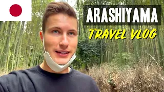 Japan's MOST FAMOUS Bamboo Forest | Arashiyama Kyoto Travel Vlog 2022
