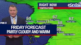 Tampa weather | Friday morning forecast