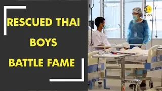 After Thai cave ordeal rescued boys battle fame