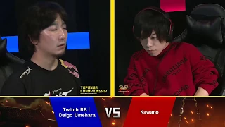 Topanga Championship Finals! - Daigo (Guile) vs Kawano (Kolin) - Street Fighter 5 Champion Edition