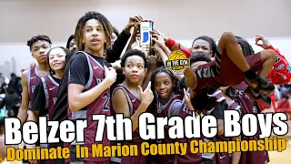 BELZER BRINGS HOME THE SHIP IN THE MARION COUNTY CHAMPIONSHIP!!
