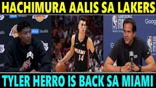 JUST IN: RUI HACHIMURA AALIS sa LAKERS | Tyler HERRO BABALIK NA sa MIAMI HEAT