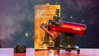 Skywatcher Heritage 100/400. Unboxing and Setup My First Newtonian Telescope