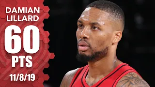 Damian Lillard erupts for career-high 60 points in Nets-Blazers showdown | 2019-20 NBA Highlights