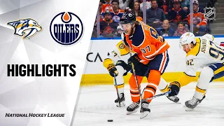 NHL Highlights | Predators @ Oilers 02/08/20