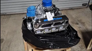 BluePrint Small Block Ford 351w 408 485 hp Stroker Crate Engine