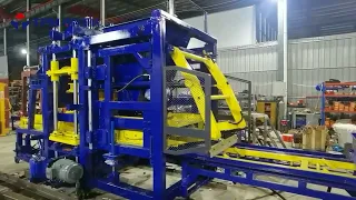 Hydraulic press automatic concrete block making machine TPM5000