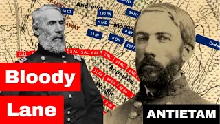 Bloody Lane at Antietam | Animated Battle Map
