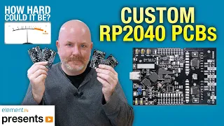 Custom RP2040 PCB: Design, Turn-On, and Debug - How Hard Could It Be?