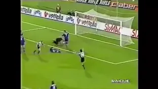 Zidane (Juventus) - 07/01/1998 - Fiorentina 2x2 Juventus - 1 gol