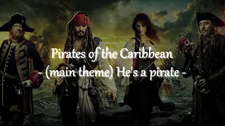 パイレーツ・オブ・カリビアン － メインテーマ　pirates of the caribbean - main theme