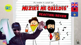 MC Kresha | Lyrical Son || MUZIK ME QALLDIS' FULL REACTION || ALBANIAN 🇬🇧🇦🇱🇽🇰 REACTION [2023]