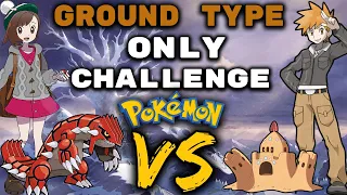 We Can Only Catch RANDOM GROUND Type Pokemon...Then we FIGHT! Pokemon Sword