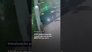 Vídeo mostra uma das vítimas que morreu em BMW fora do carro