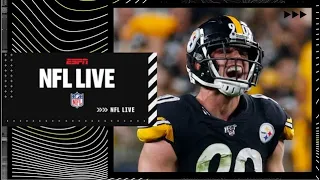 T.J. Watt reaches 4-year, $112M deal with the Steelers | NFL Live