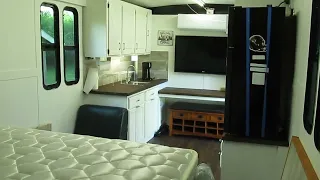 Cargo Trailer to RV Conversion Quick Walk Through