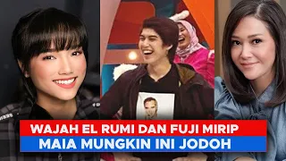 fuji dan el rumi wajahnya makin mirip,tanda jodoh maia dukung 100 persen.