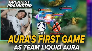 YAWI AND AURA'S FIRST GAME AS TEAM LIQUID AURA. . .😱🤯