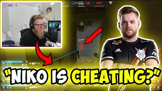 CS:GO Pros reacts to PROS PLAYS (w0xic, niko, XANTARES, KennyS and more)