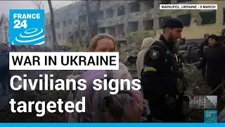 War in Ukraine: Civilians areas targeted by Russian missiles • FRANCE 24 English