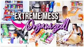 EXTREME MESS CLEAN + ORGANIZE WITH ME! 2021 FALL CLEAN WITH ME @BriannaK  Homemaking DITL SAHM