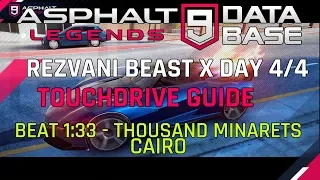 Asphalt 9: Rezvani Beast X Day 4/4 Thousand Minarets Touchdrive Guide