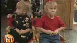 MaryKate And Ashley Olsen Behind The Scenes Of Full House