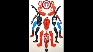 UNBOXING MAINAN CARNAGE VS VENOM VS SPIDERMAN #avengers #shorts