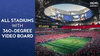 🌍 All Stadiums With 360-degree Video Board