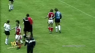 Fussball WM - Skandale [1]  Nichtangriffspakt von Gijón 1982