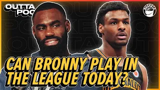 Tim Hardaway Jr. is Rooting for Bronny James