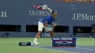 Rafael Nadal vs Andy Murray Us Open 2011 SF Highlights HD