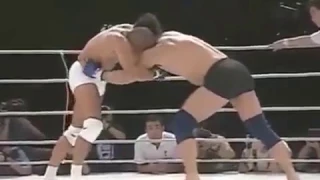 Первый бой в PRIDE. Риксон Грейси & Нобухико Такада Rickson Gracie vs Nobuhiko Takada